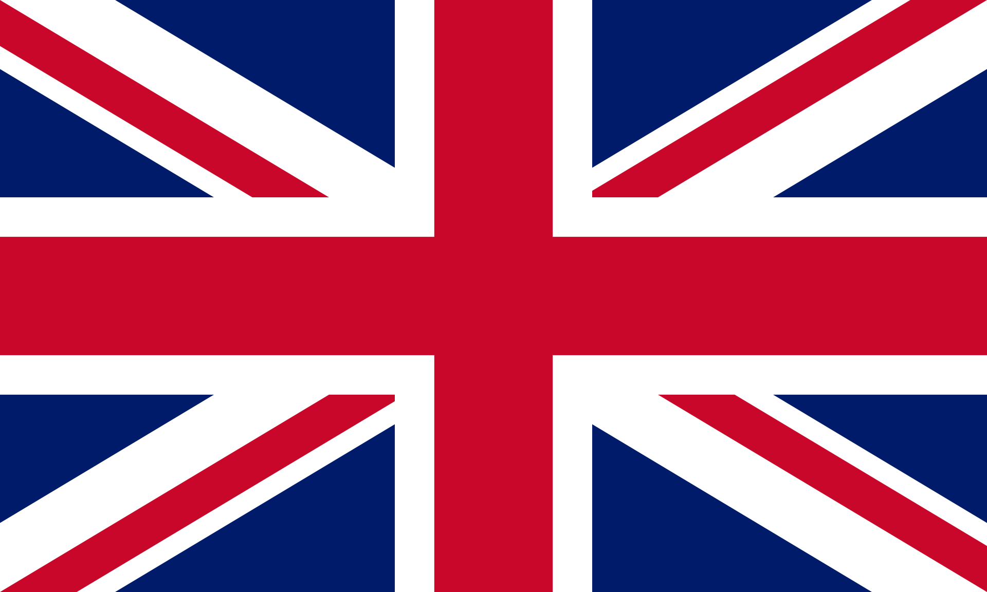 selected english language flag