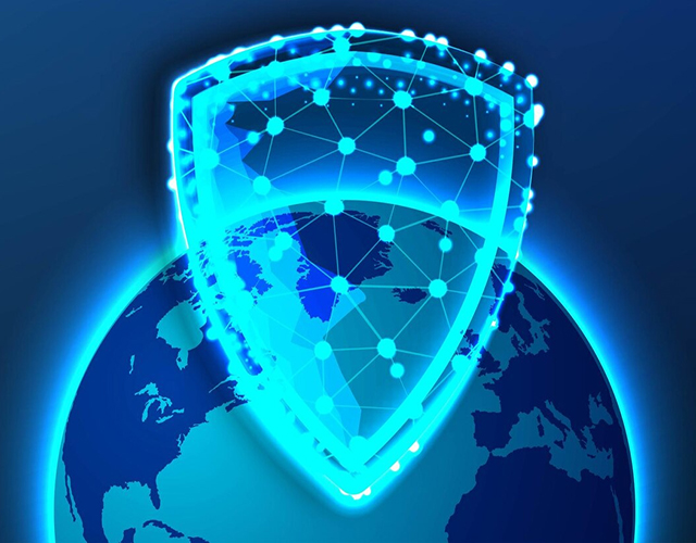 A shining shield to reflect the importance of cybersecurity around the world